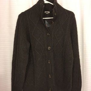 LL Bean cardigan sweater